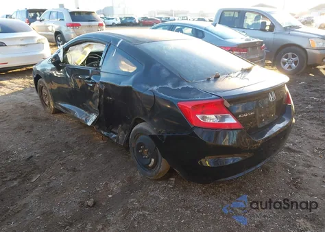 2013 Honda Civic Lx из США, поврежденный, VIN 2HGFG3B56DH508024